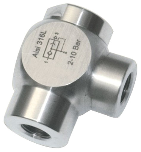 G1/4" FEMALE x FEMALE QUICK EXHAUST VALVE - LE-7899 00 13